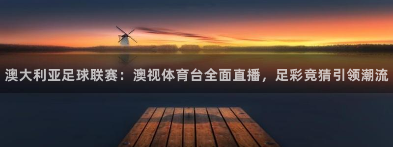 nba88看球直播在线观看：澳大利亚足球联赛：澳视体育台全面直播，足彩竞猜引领潮流