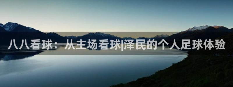88看球直播官网：八八看球：从主场看球|泽民的个人足球体验